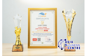 LAURA COFFEE vinh danh thương hiệu tiêu biểu Châu Á - Thái Bình Dương 2023 LAURA COFFEE vinh danh thương hiệu tiêu biểu Châu Á - Thái Bình Dương 2023